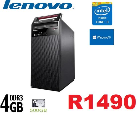 Lenovo ThinkCentre Edge 72 -intel core i3 MT(refurb)