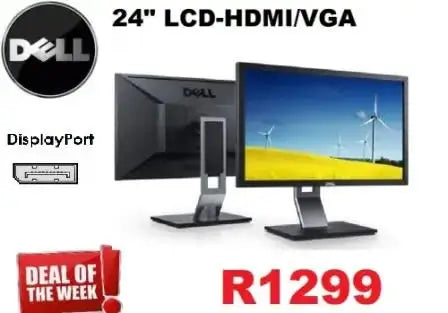 DELL 24` Widescreen LCD Monitor