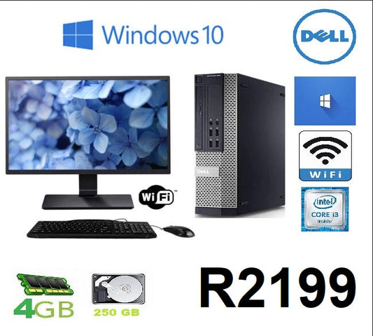 Dell Desktop 3010 core i3 Computer SET