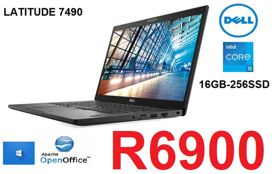 DELL LATITUDE 7490 - I5 8350U - 16GB DDR4 - 256GB SSD