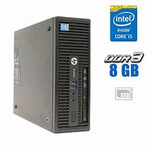 HP PRODESK 400 G2.5 SFF I5 4590S - 8GB DDR3 - 500GB HDD - COMPUTER - B-GRADE