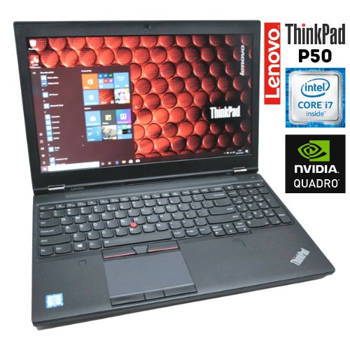 Lenovo ThinkPad P50 Workstation - i7 6th gen - 16GB RAM - 256GB SSD