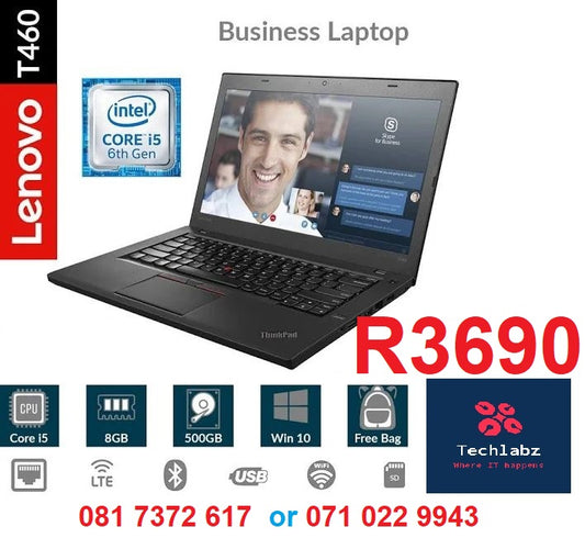 Lenovo ThinkPad T460 (Core i5, Full HD) Ultrabook 8GB -256 SSD
