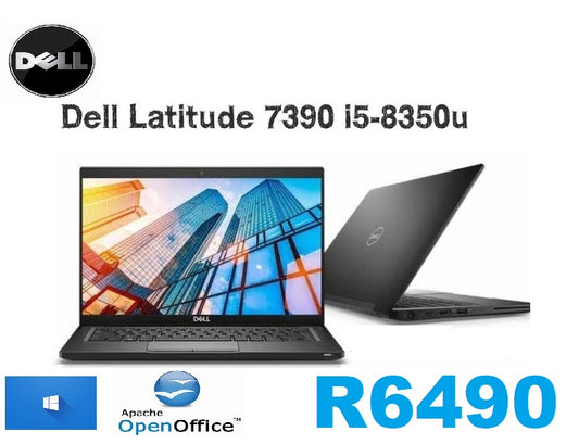 Dell Latitude 7390 - 13.3" Core i5 8350U - 8 GB RAM - 256 GB SSD (Refurb)