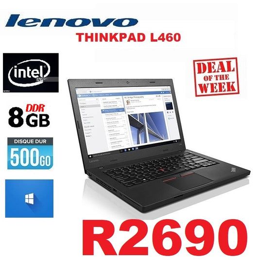 Lenovo L460 Intel 2.0GHZ 14 inch Notebook Specifications 6th Gen 2.0ghz