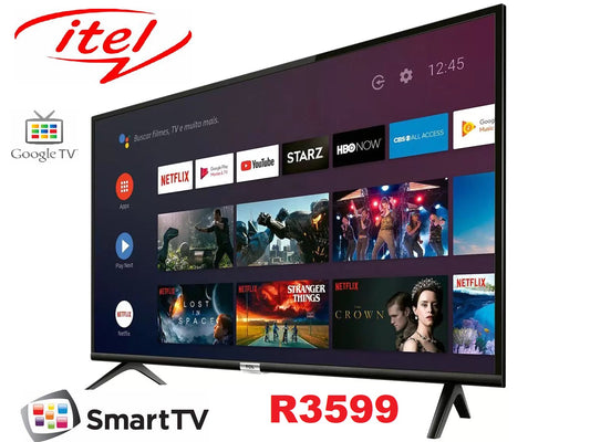 ITEL Smart TV 40 Full HD LED 40Smart Android - Wi-Fi HDR