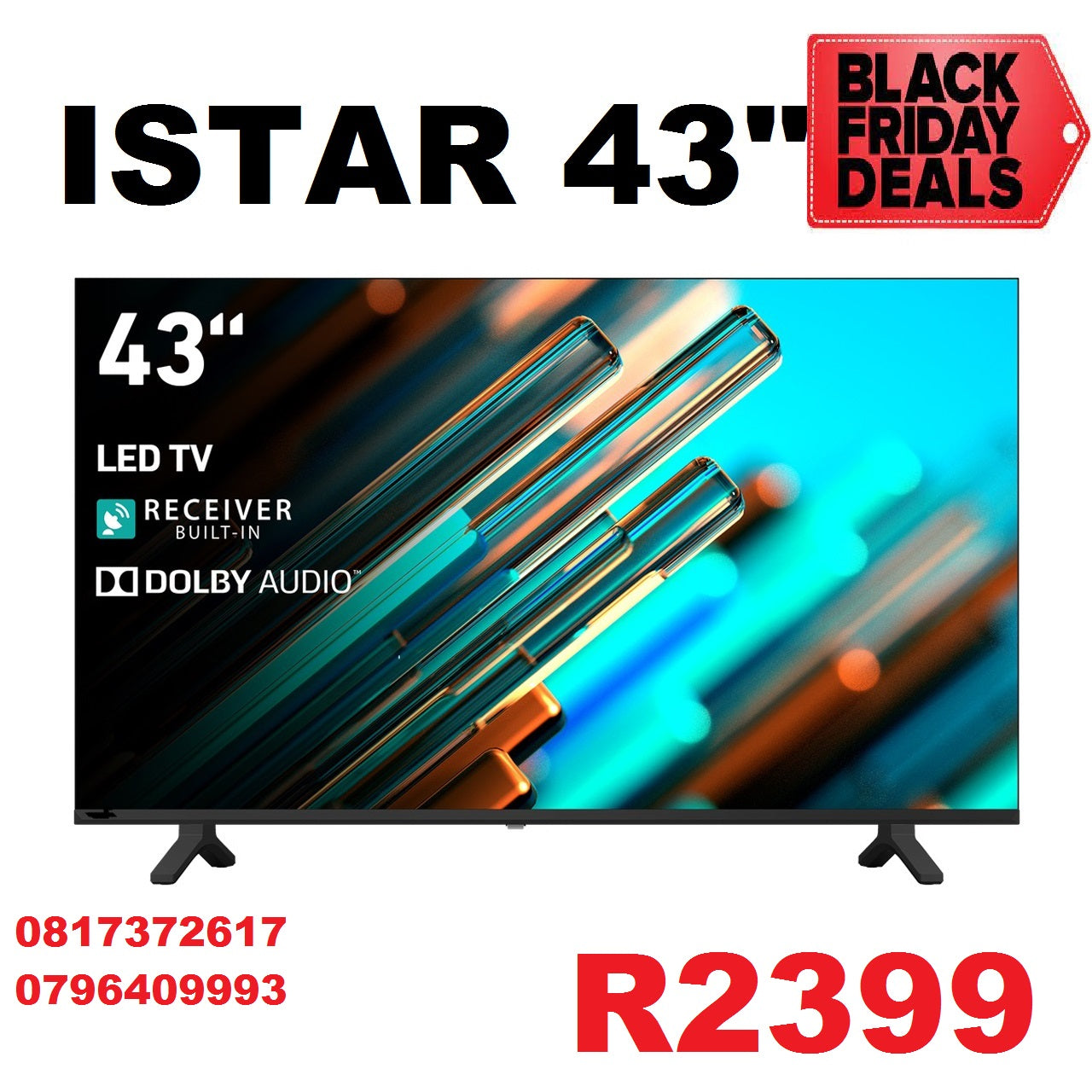 ISTAR TV - 43 inch Full HD