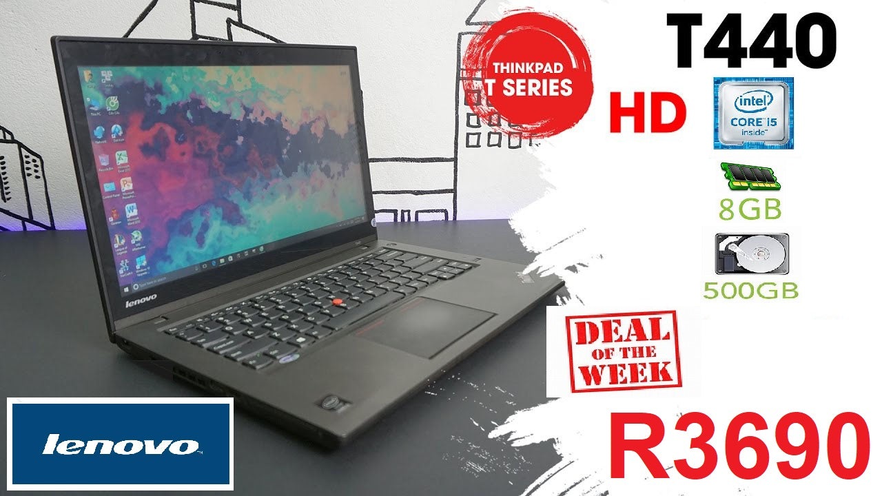 Lenovo Thinkpad T440 Ultrabook-Intel Core 4th Gen i5-(refurb)