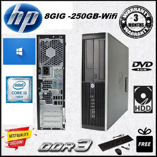 HP PRO 7800 , Intel Core I3 3.0 GHZ, 8GB