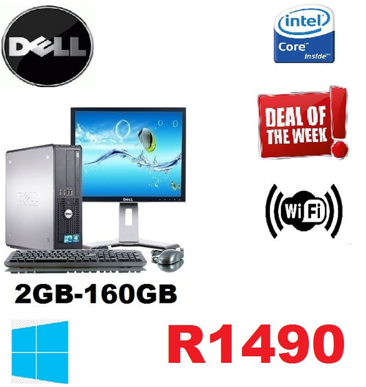 Dell Optiplex  Core 2 Duo pc SET