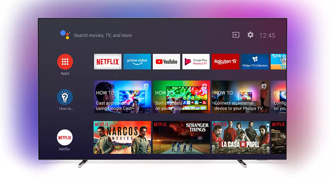 Supersonic smart TV – 55″-LED FHD