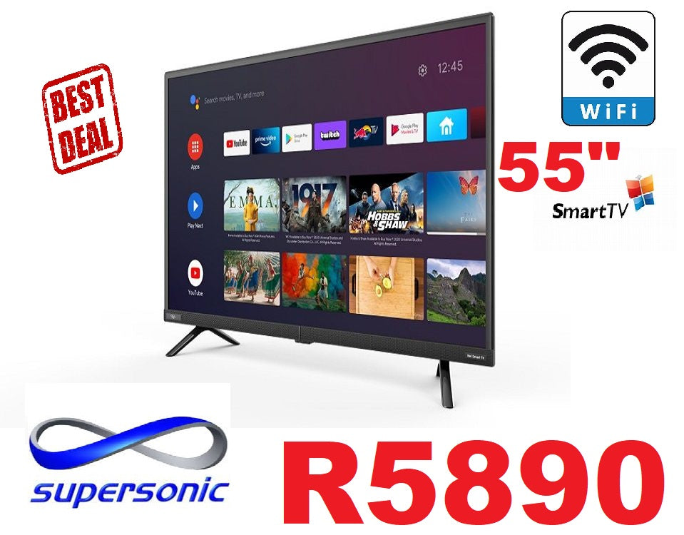 SUPERSONIC SMART TV - SLM-55C5(new)